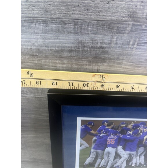 Chicago Cubs 2016 World Series Champs Celebration Collectible Framed Photo - Picture 10 of 14